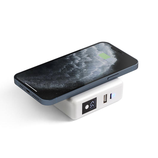 Simon wireless charger with battery