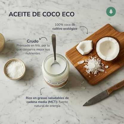 Opakowanie 3x Olej kokosowy z pierwszego tłoczenia ECO Planeta Huerto 1L