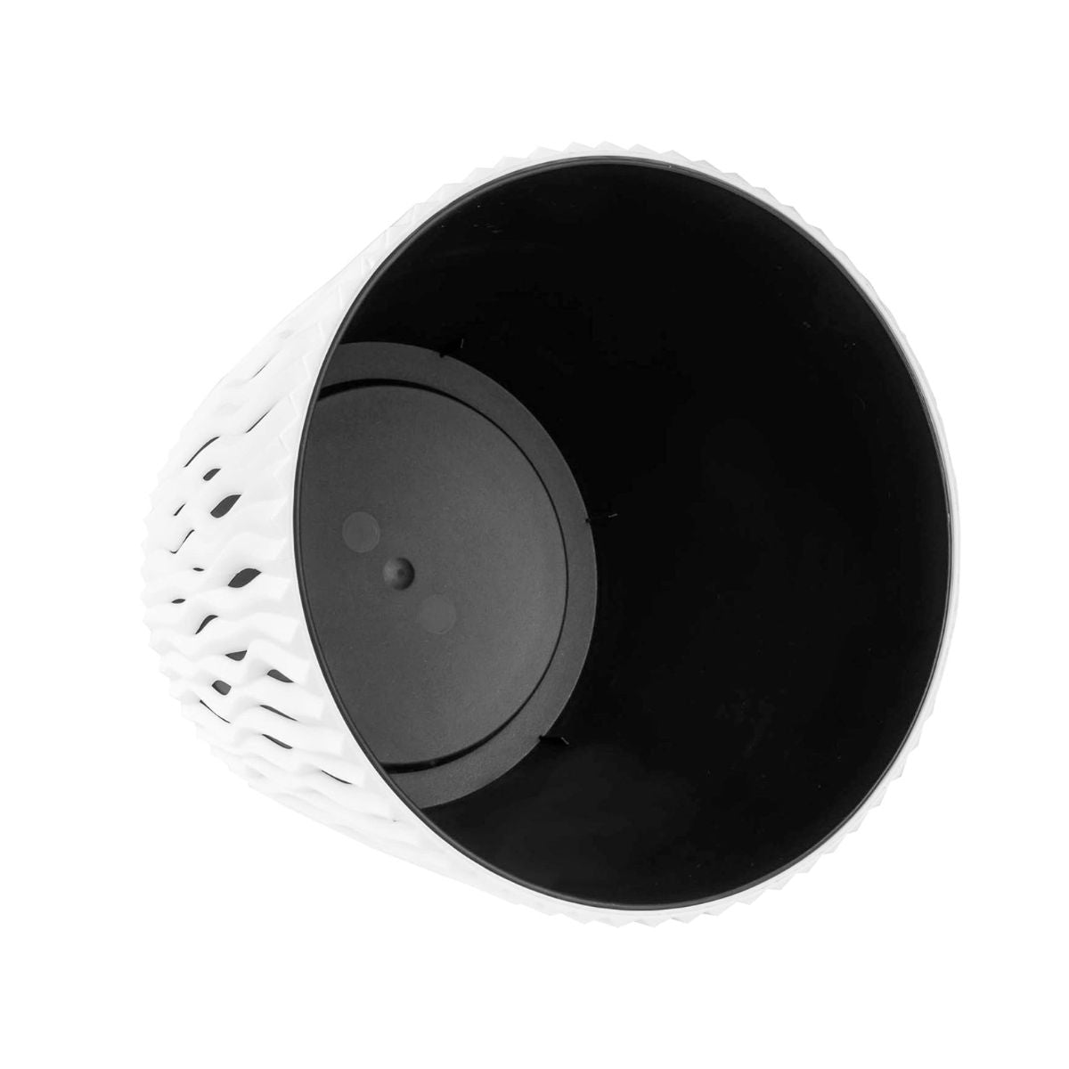 Kruka Duna med vit insats D 22 x 19