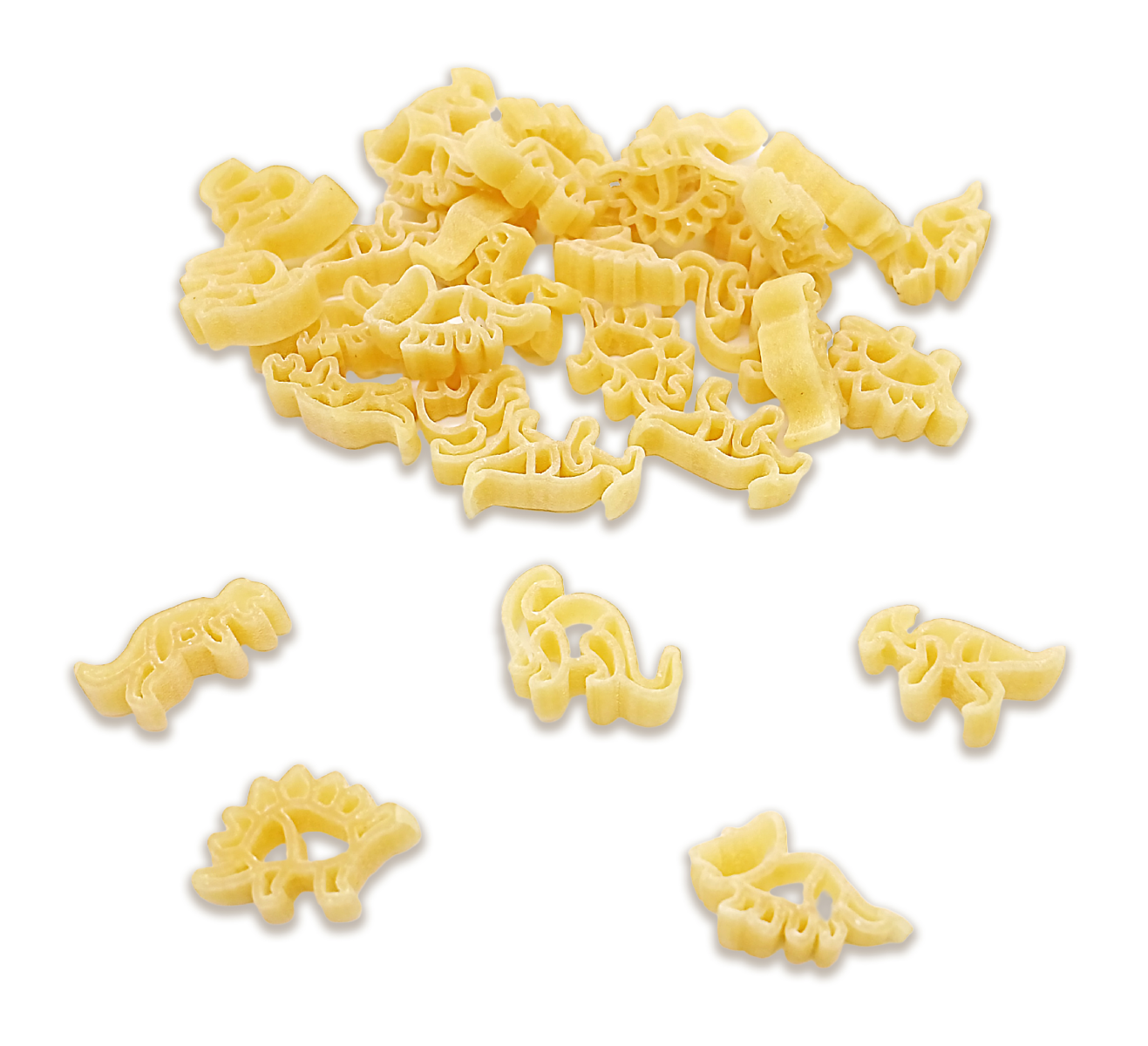Kinderpasta Mix Dinosaurussen van Eco Castagno tarwe 500 ml
