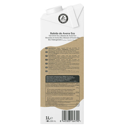 Bebida de Avena ECO Planeta Huerto 1L