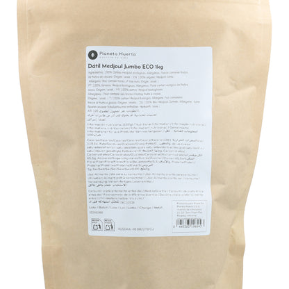 Jumbo medjoul dadels ECO Planeta Huerto 1 kg