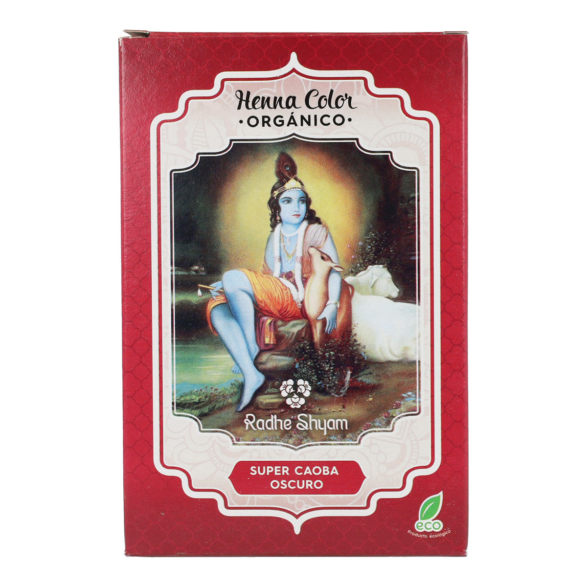 Henna poeder super donker mahonie Radhe Shyam 100 g