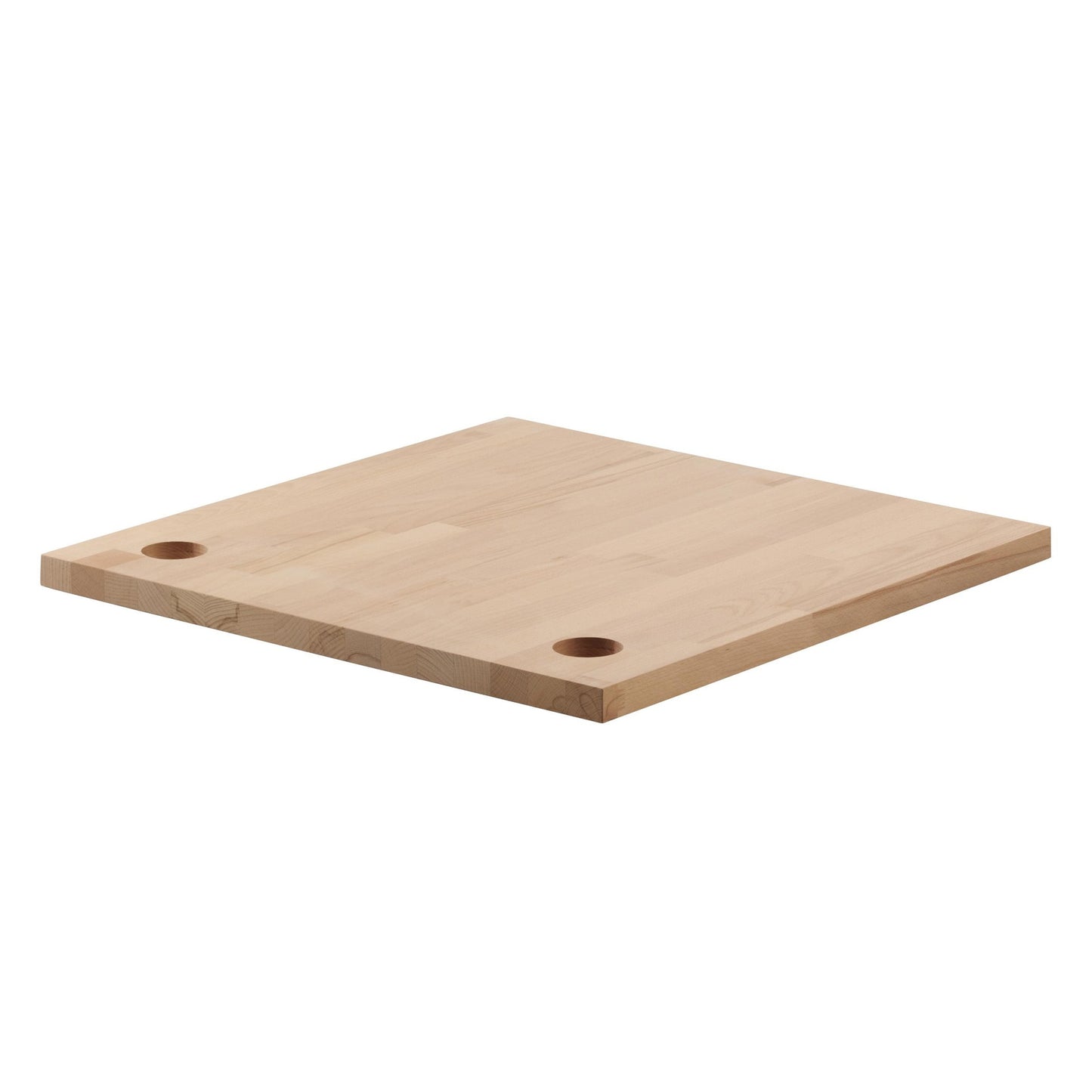 1 Arbeitsplatte aus Buche S 650 x 650 x 30 mm Wolfcraft 6043000 S 650 x 650 x 30 mm