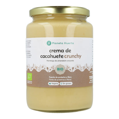 Crunchy Erdnusscreme ECO Planeta Huerto 700 g