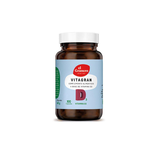 Vitagran D3 (Vitamin D) EL Granero, 100 mcg 4000 IE 100 Kapseln