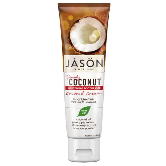 Zahncreme mit Kokosnuss zum Aufhellen Jason 119 g