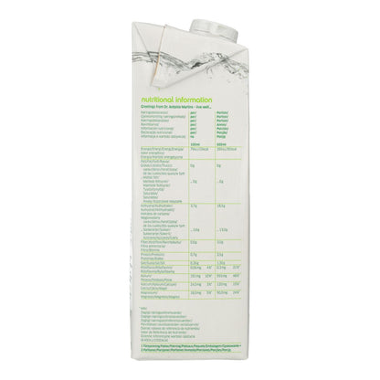 Confezione da 6 bottiglie di acqua di cocco naturale Dr. Martins 1 L