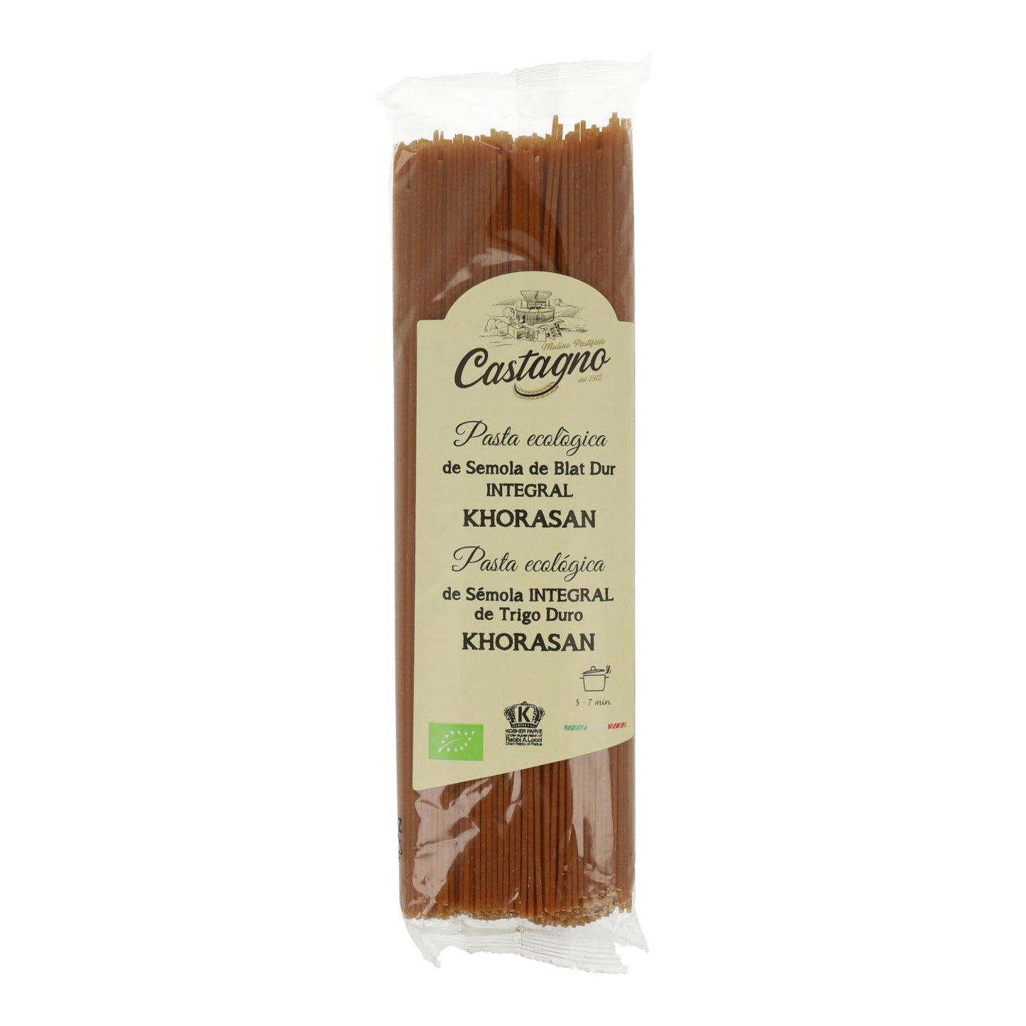 Spaghetti Kamut complet ECO Castagno 500 g