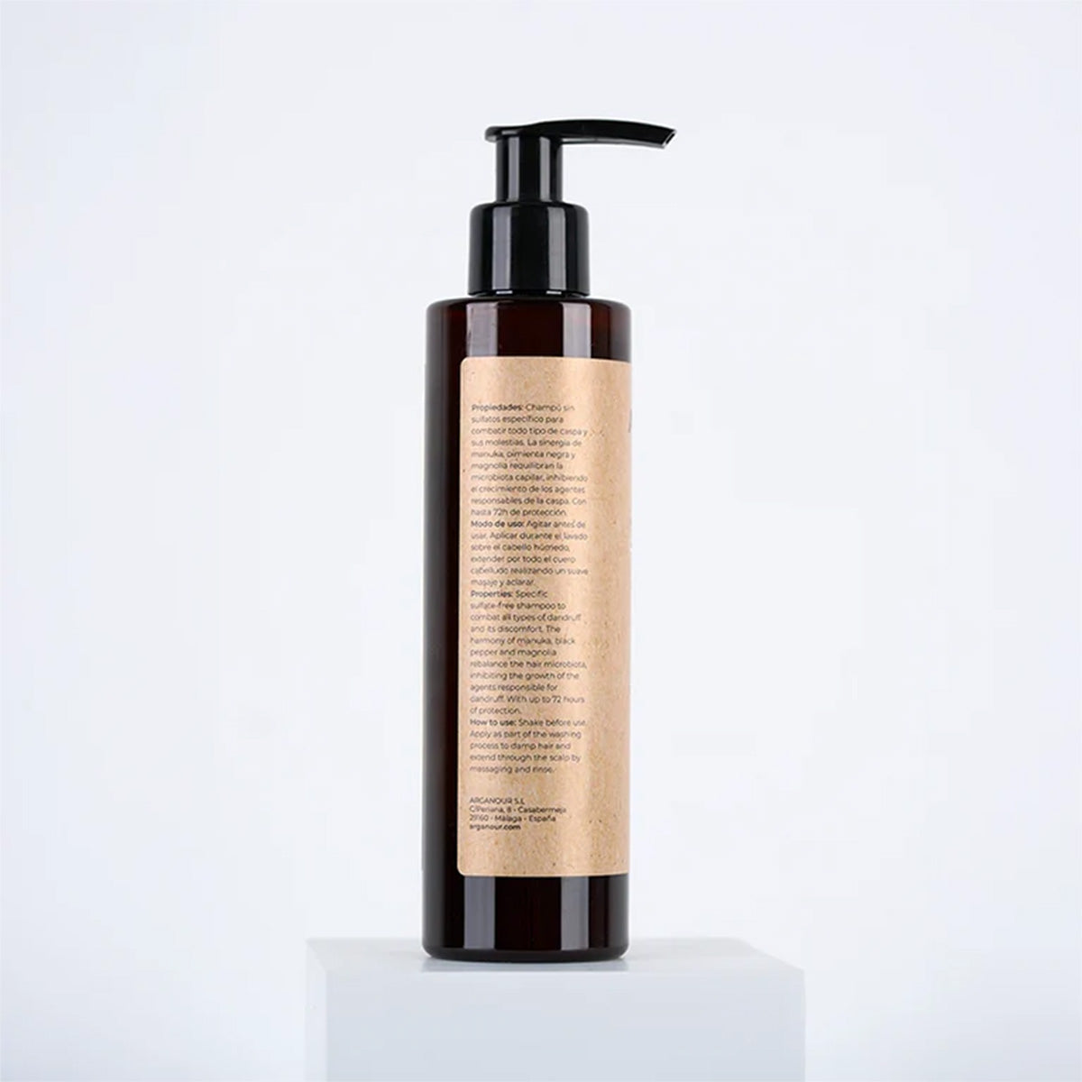Shampoo antiforfora senza solfati Arganour 200 ml