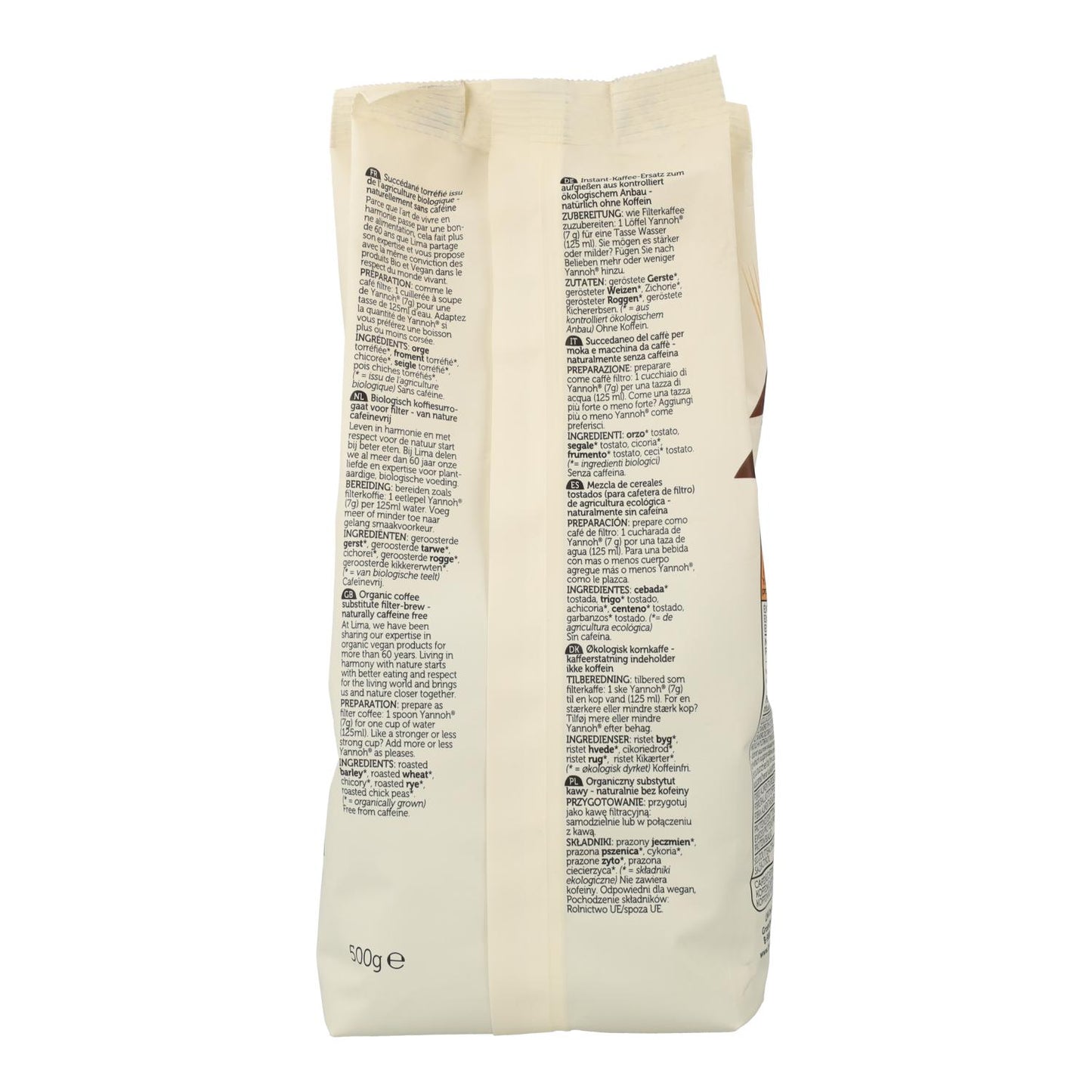 Yannoh Original 0% cafeïne limoen 500 g