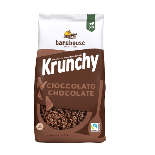 Muesli Krunchy al cioccolato BIO Barnhouse 350 g