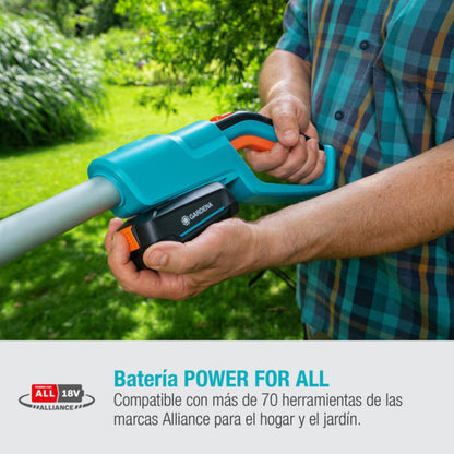 THS Li-18/42 Gardena battery-powered telescopic hedge trimmer