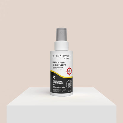 Myggmedel för tropiska områden – 8 timmars verkan Alphanova Santé 75 ml