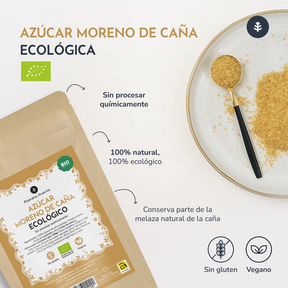 Azúcar moreno de caña ECO Planeta Huerto 1 kg