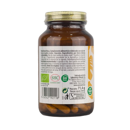 Gélules de maca Bio EXPERIENCE Naturgreen 120 gélules