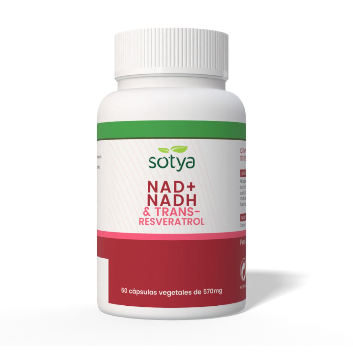 NAD Trans Resveratrol Sotya 60 capsules