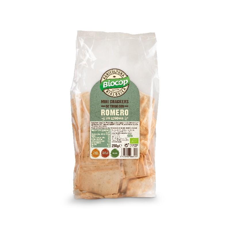 Mini cracker di grano e rosmarino Biocop 250 g