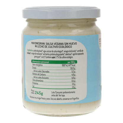 Mayonegran Bio-Mayonnaise ohne Ei El Granero, 245 g
