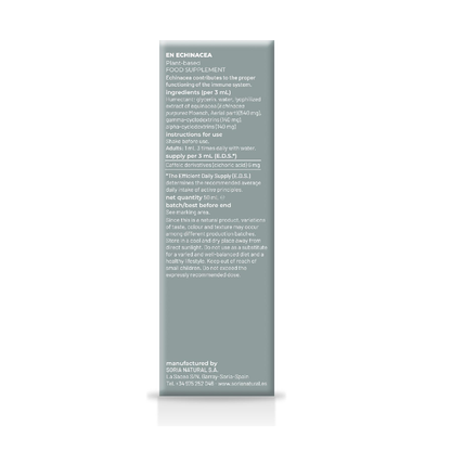 Confezione da 2 estratti di echinacea Soria Natural, 50 ml