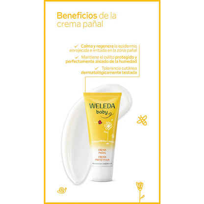 Weleda Calendula Luiercrème, 75 ml