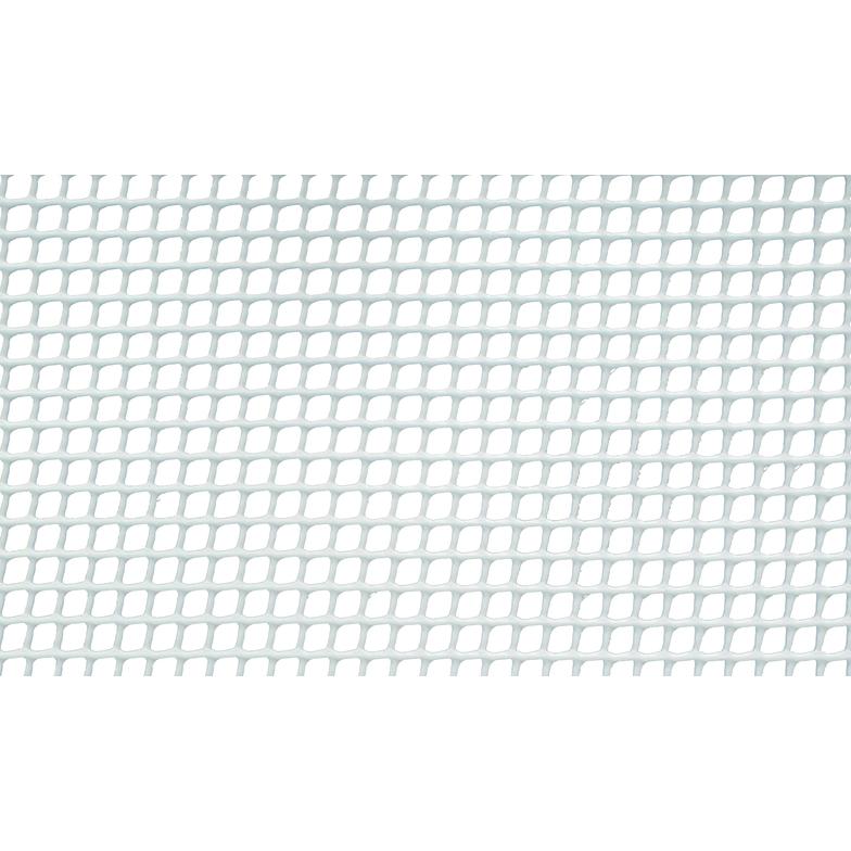 Cuadranet mesh 1x5m 10x10 mm Nortene white