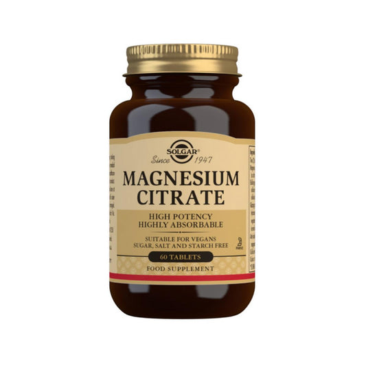 Magnesium Citrate 60 tablets Solgar