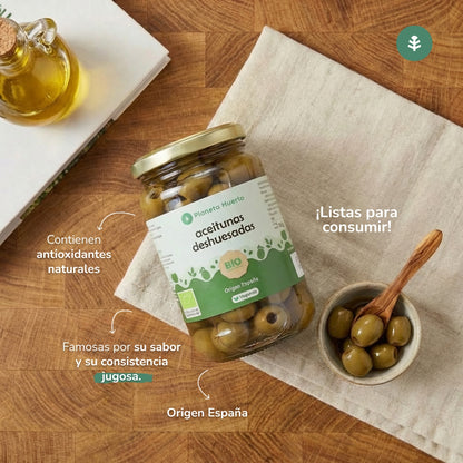 Oliwki bez pestek Eco Planeta Huerto 335 g