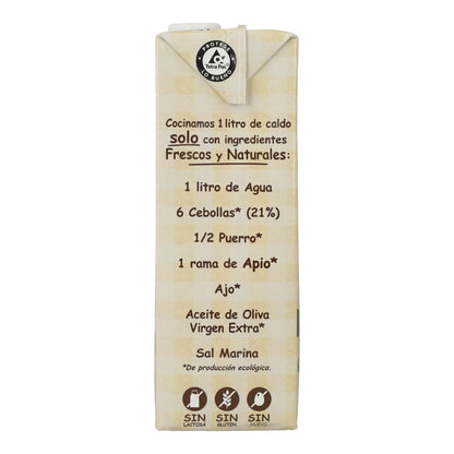 Caldo natural de cebolla ECO Aneto 1L