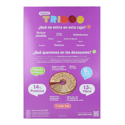 Biologische ontbijtgranen met chocoladesmaak 300 g, Triboo
