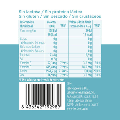 Bioactief collageen voor huid en haar Forticoll 120 tabletten
