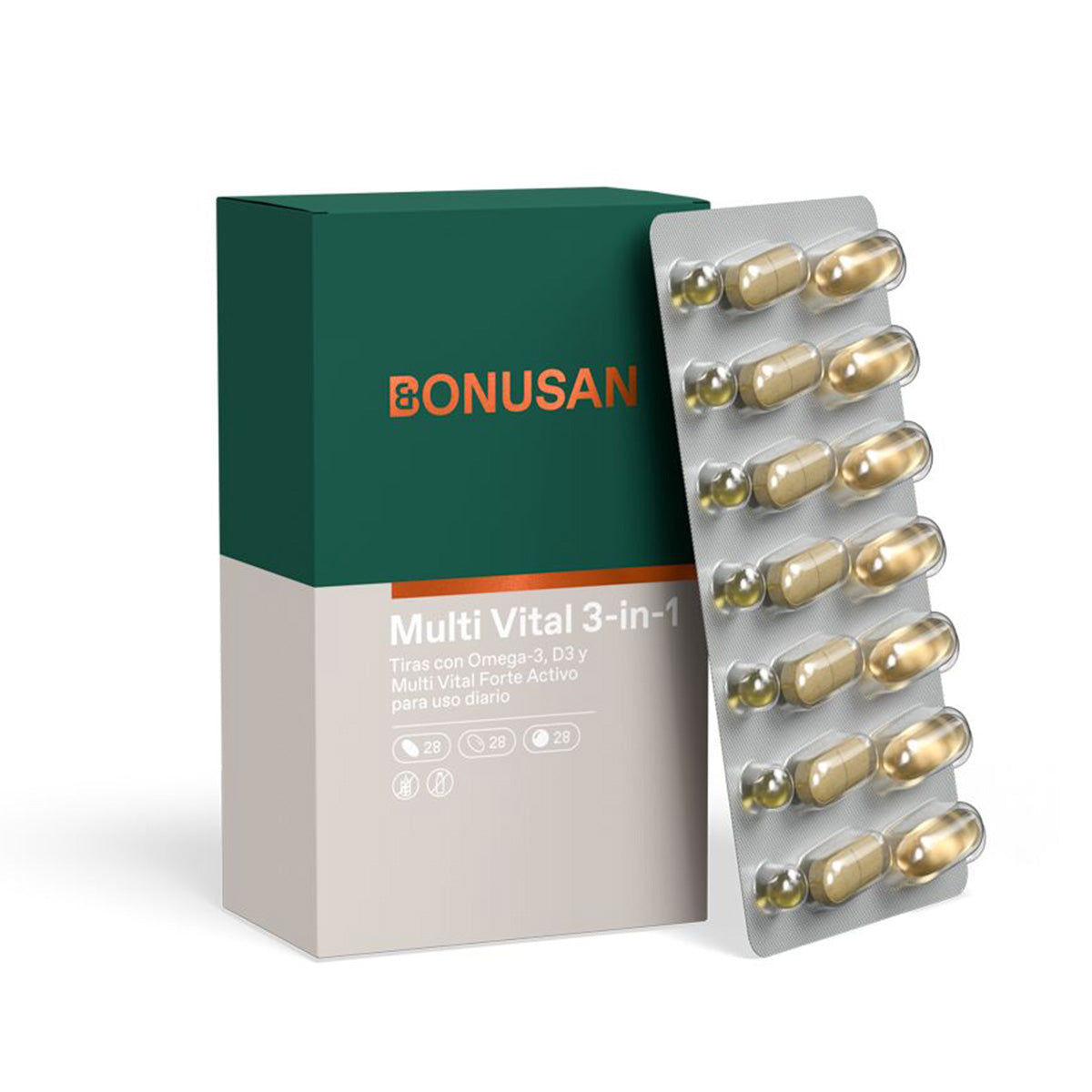 Multi Vital 3-in-1, Bonusan, 84 tablets