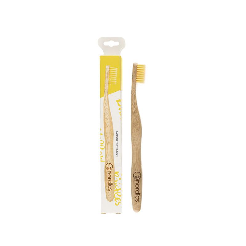 Bamboo Toothbrush - Yellow, The Humble