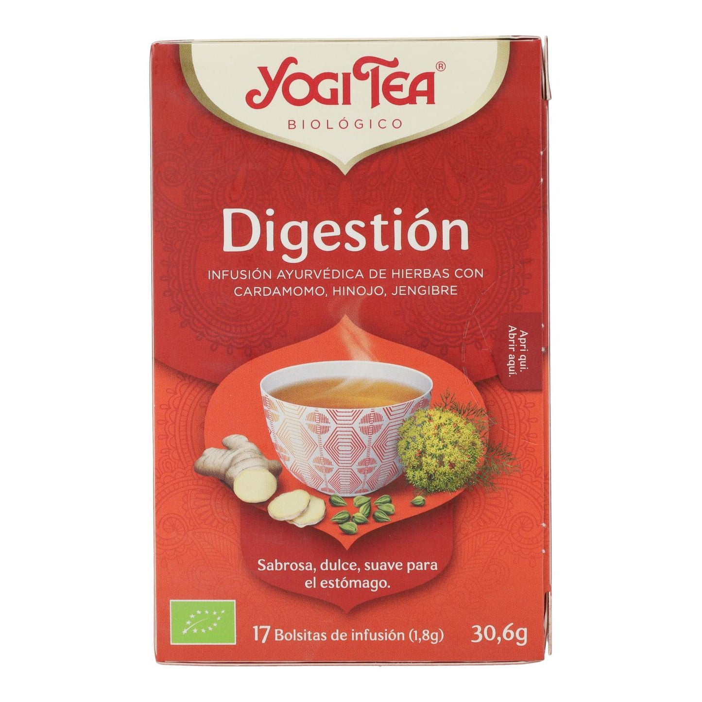 Yogi Tea Organic Digestion, 17 tea bags
