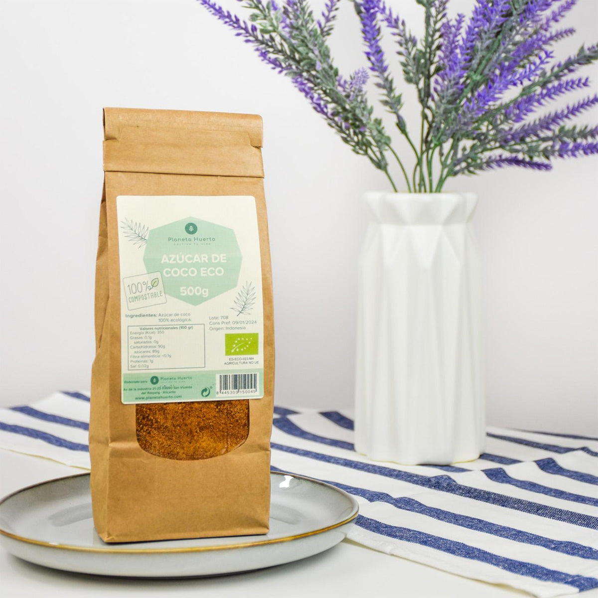 Kokossocker ECO Planeta Huerto