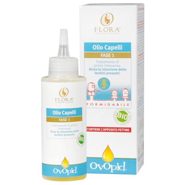Ovopid Fase 1 Flora anti-roos haarolie, 100 ml