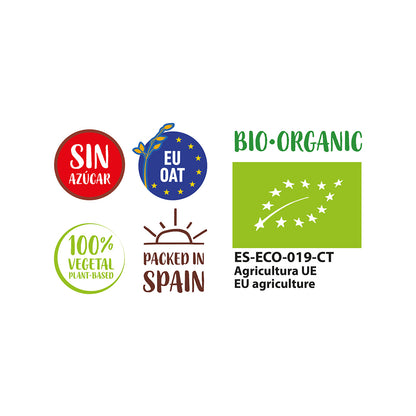 Biologische suikervrije plantaardige haverdrank ECOMIL 1 l