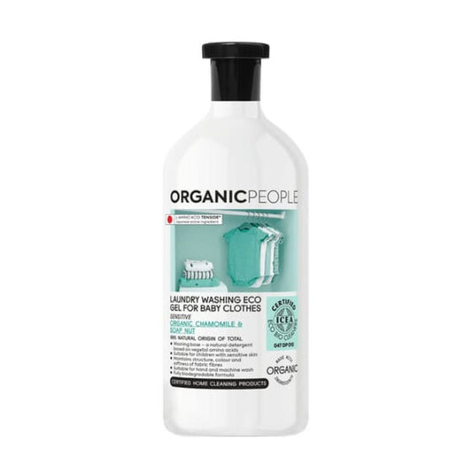 Vloeibaar wasmiddel ECO Biologische kamille en wasnoot, Organic People, 1000 ml