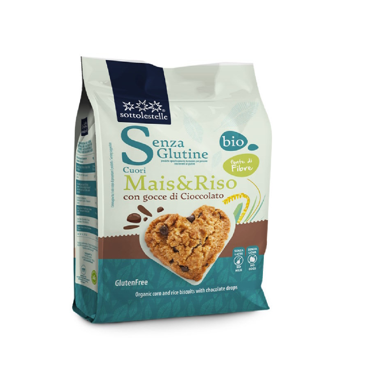 Vegansk kaka med chokladbitar, glutenfri, Sotto, 250 g