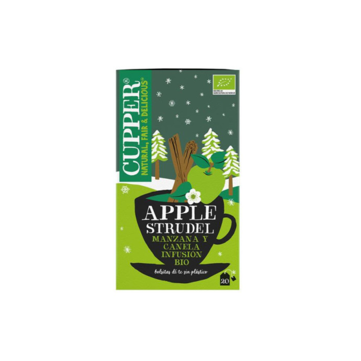 Bio-Tee Apple Strudel Cupper 20 Beutel