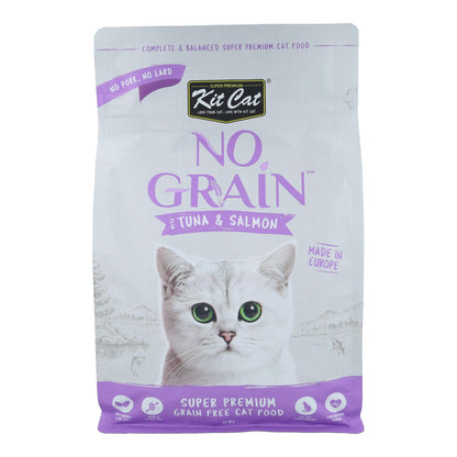 Zestaw Cat No Grain Cat Food - tuńczyk i łosoś 1 kg Naturalna karma dla kotów