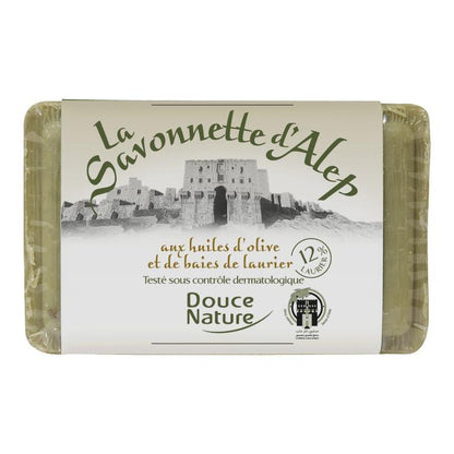 Aleppo Soap Bar 12% Laurel Douce Nature 100 g
