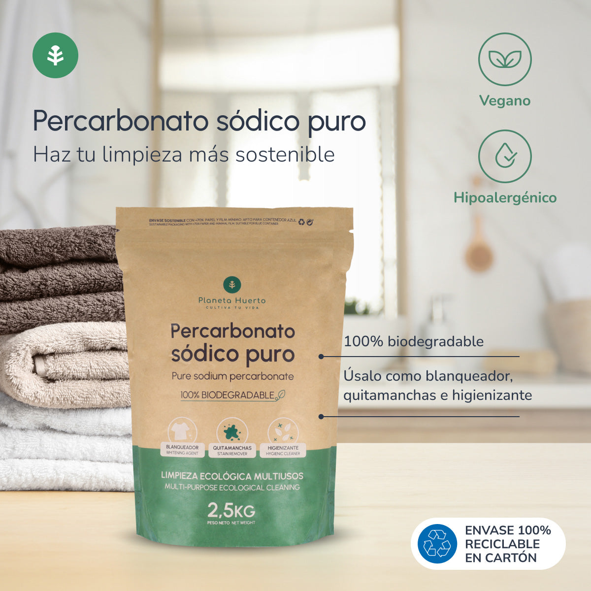 Natriumperkarbonat Planeta Huerto 2,5 kg