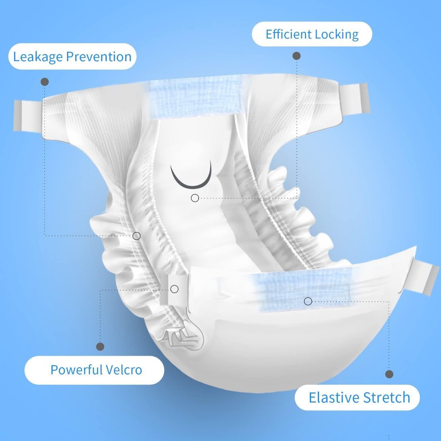 Pañales para perro Hembra L Nobleza 12 ud