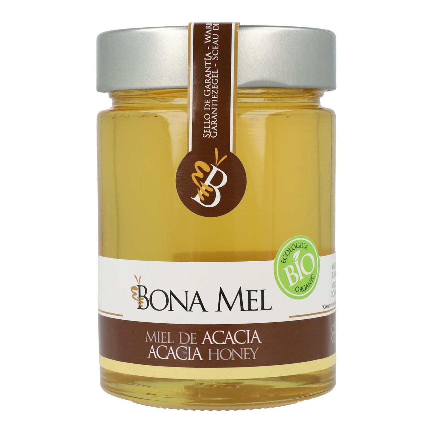 Miel d'acacia écologique Bona Mel, 450 g