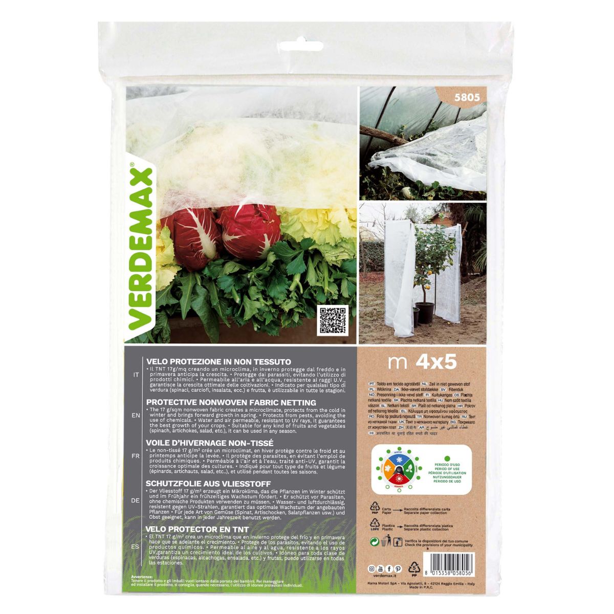Frostschutzvlies Verdemax 4 x 5 m
