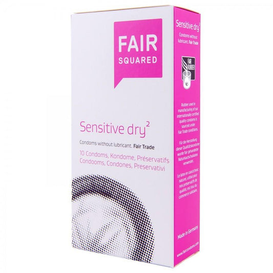 Fair Sensitive Condoms, 10 pcs. Fair Squared