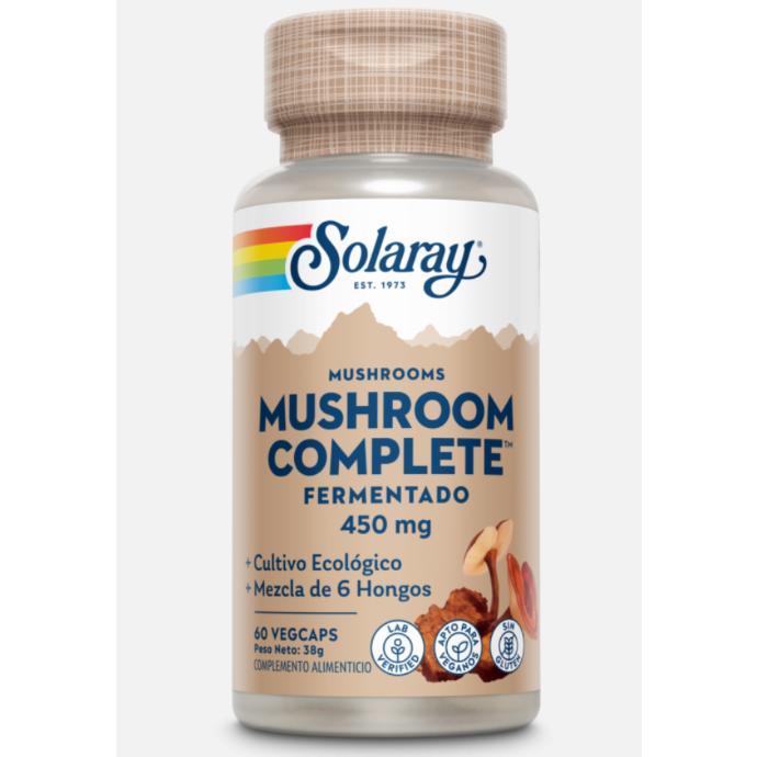 Mushroom Complete Solaray, 60 capsules