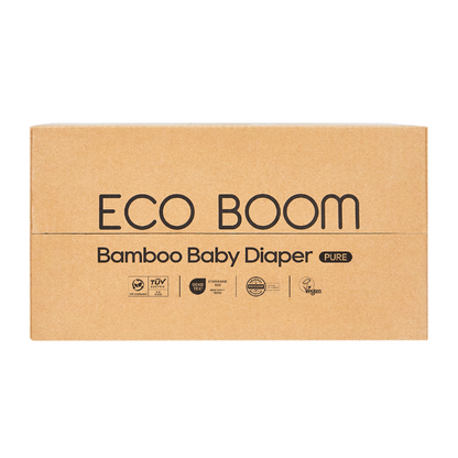 Pure Premium ECO BOOM T2/S bamboe luier (3 tot 8 kg) 34 stuks