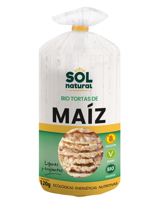 Tortillas de maïs bio sans gluten Sol Natural 120 g